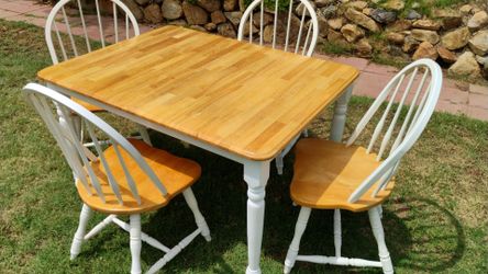 Dining table 4 chairs kitchen table set
