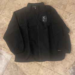Las Vegas, Golden Knights, Black Zip Up Jacket