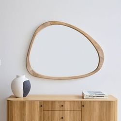 West Elm Mid-Century Asymmetrical Wall Mirror