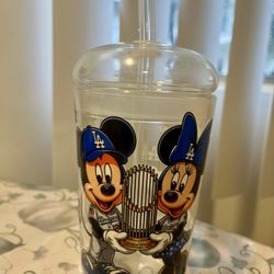 Mickey & Minnie Dodger Dome Lid Cup 