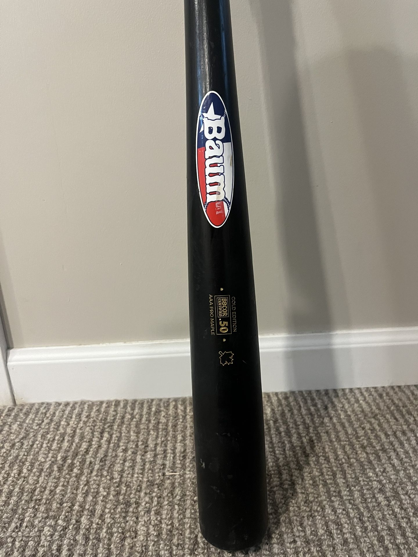 BAUM Bat Wooden BBCOR bat 32.5 inches