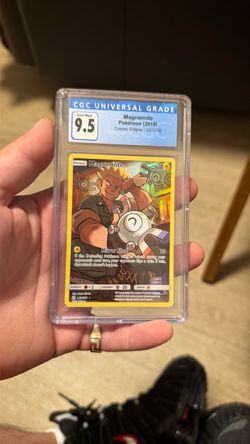 CGC 9.5 Magnemite Pokémon Cosmic Eclipse 242/236