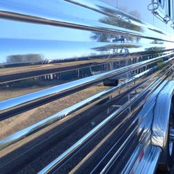 Horse Trailer Polishing