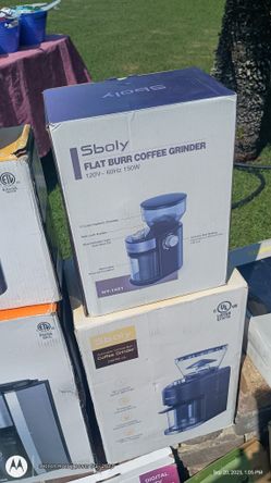 New electric coffee grinder