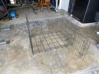 Large dog kennel