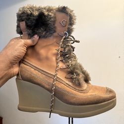  Baddass Leather Boots  Ready For Winter! $50 