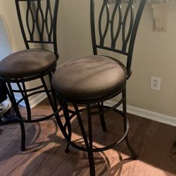 Two Bar Stools 