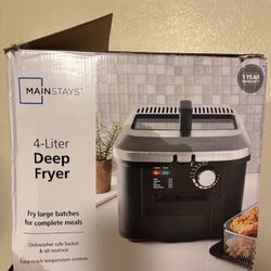 Mainstays 4 Liter Deep Fryer