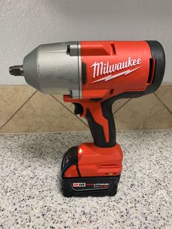 Milwaukee 2666-20 M18 18-Volt Lithium-Ion Brushless 1/2 in. High Torque Impact Wrench with Friction Ring