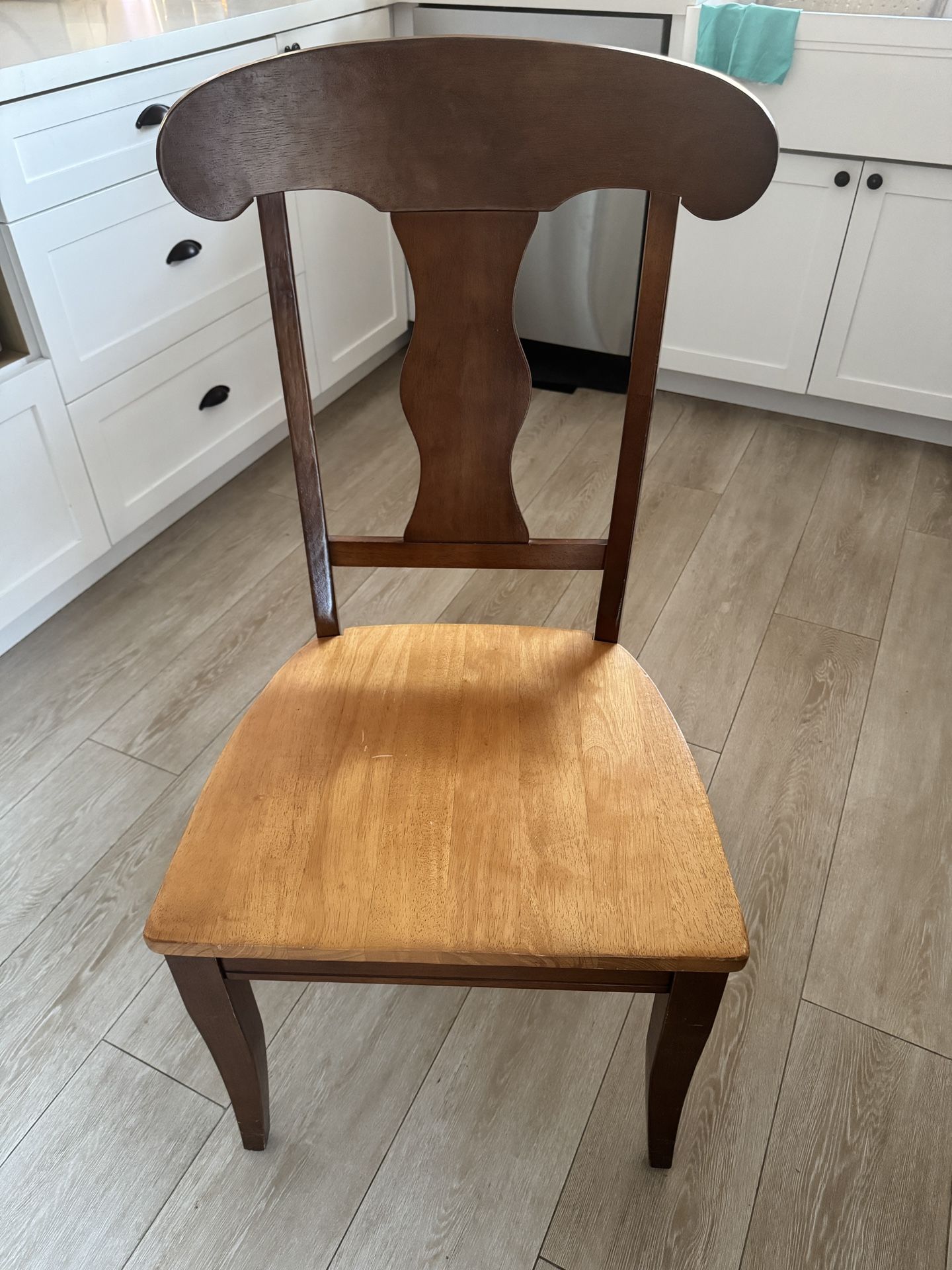 Solid Wood Dining Chairs (6)