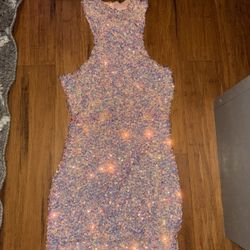 Fashion Nova Sequin Mini Dress
