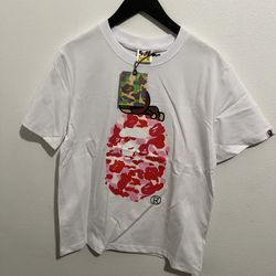 pink Camo Bape Tee