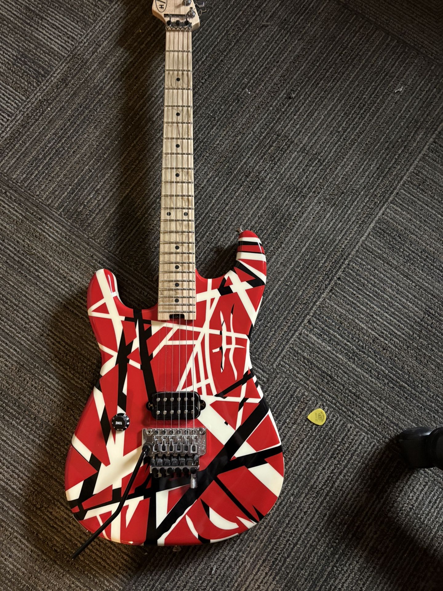 Left Handed Eddie Van Halen Guitar
