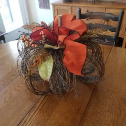 Pumpkin Decor/ Tabletop Centerpiece