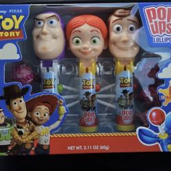 Toy Story Disney Pixar Set pop Up Lollipops