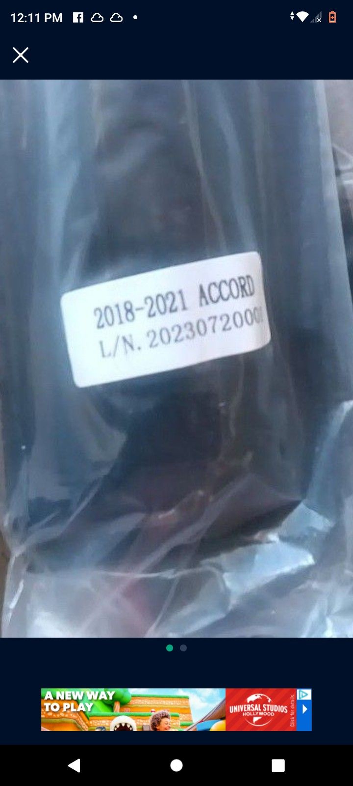 2018-2021 Honda Accord Window Visors New Rain Guard