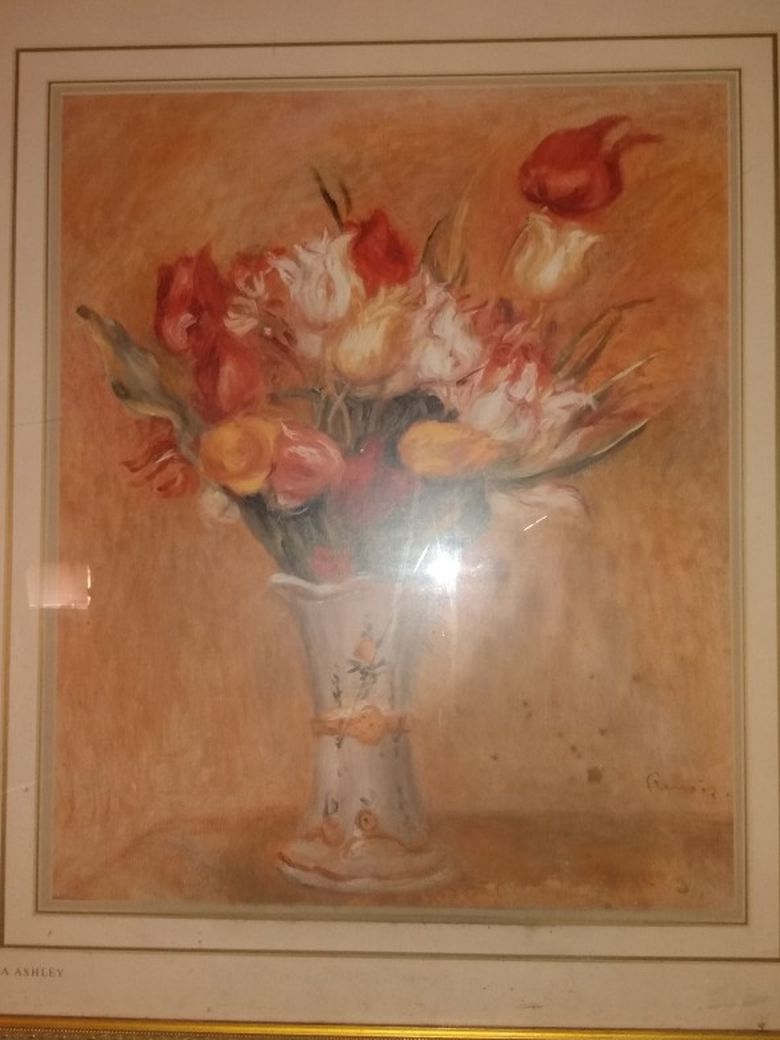 Beautiful Painting For Living Space Glass Is Perfect And Back Is Great Condition By Laura Ashley