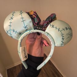 Disney parks Minnie mouse ears (JACK AND SALLY)