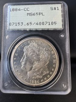 1884 cc PCGS MS-65PL