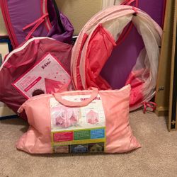 Three Girls Princess Playhouse Tents