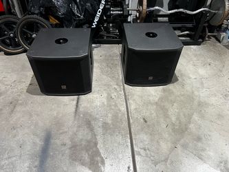 Electro-Voice EV Subwoofer Speaker Pair