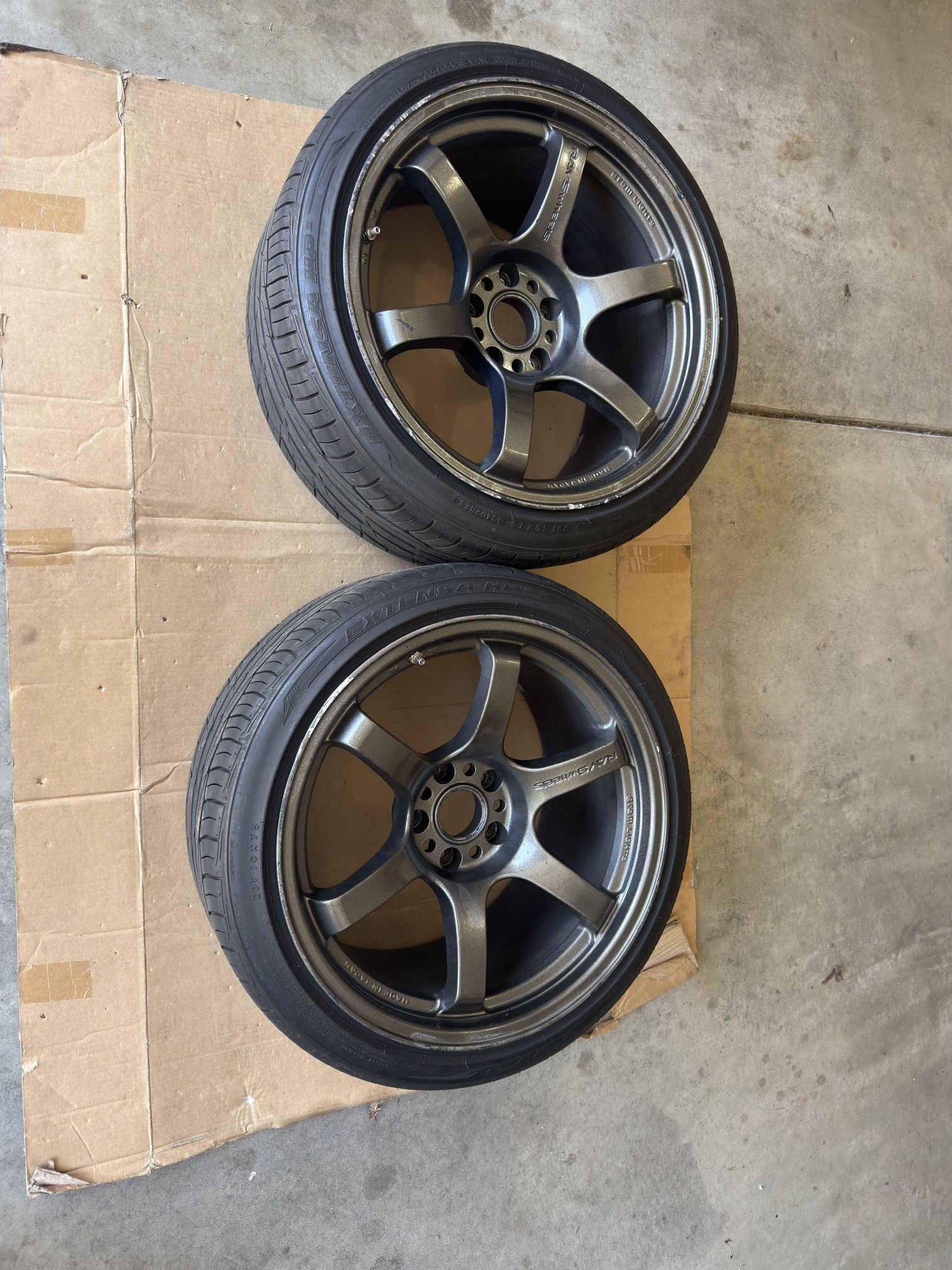57 DR Gram Lights 18x9.5 5x114.3
