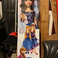 Disney Frozen Anna My Size Doll New In Box Sealed!