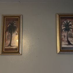 Pair Of Framed Paintings