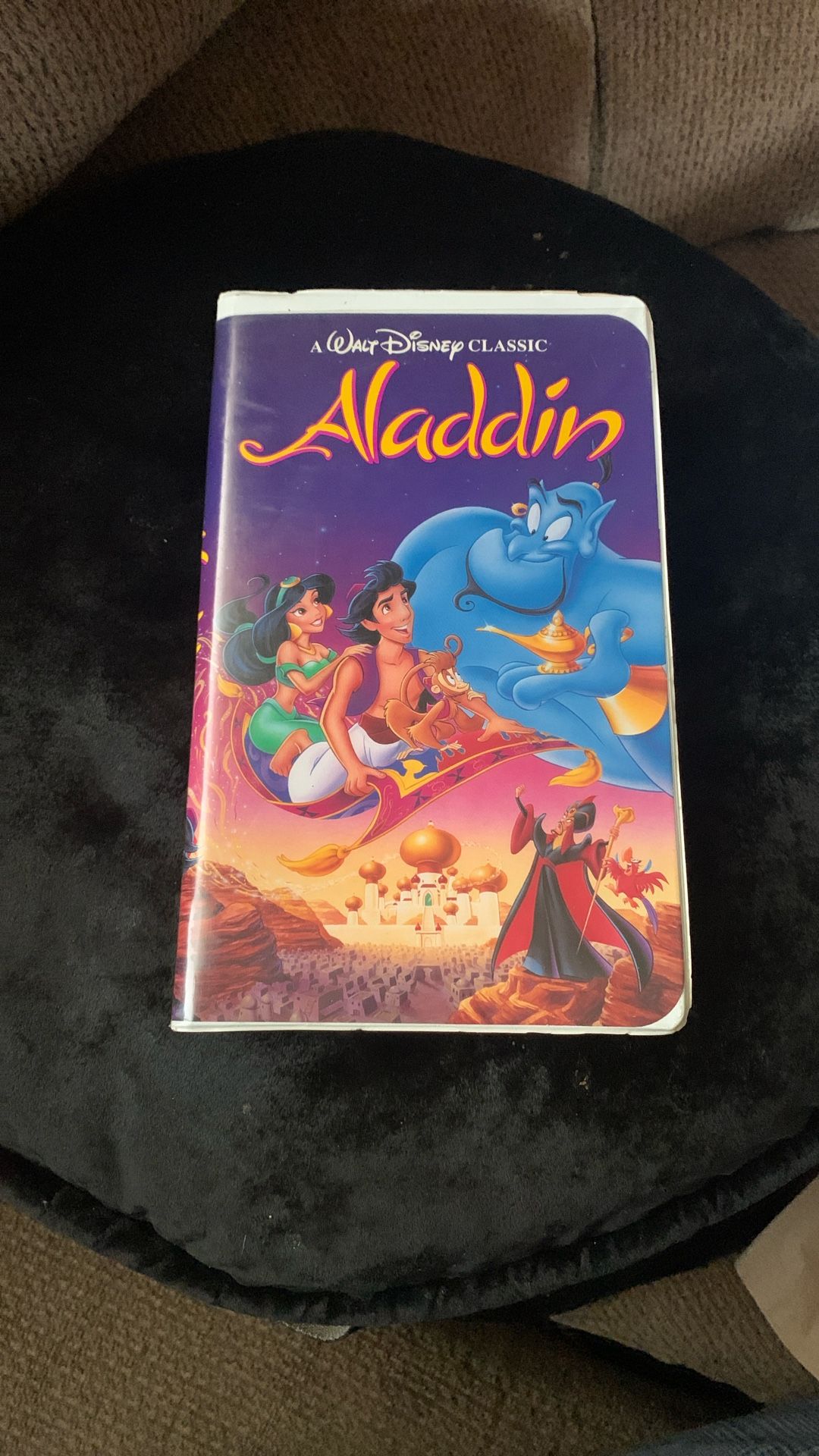 Aladdin. VHS. DISNEY. BLACK DIAMOND CLASSIC. RARE