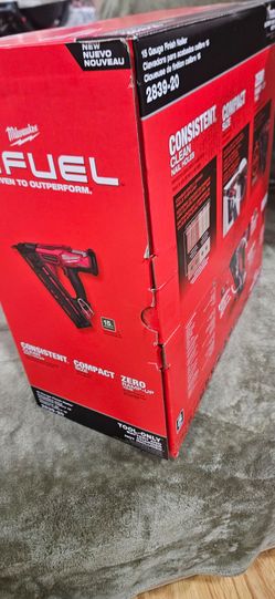 Finished 15gauge milwaukee nailer