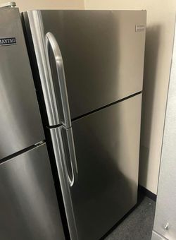 Stainless Steel Frigidaire Top Freezer Fridge