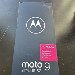 TMobile Moto G Stylus 5G Never used