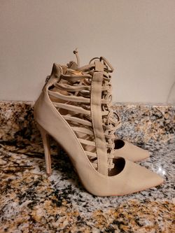 Beige Heels
