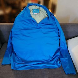 Blue Long Sleeve Sun Shirt