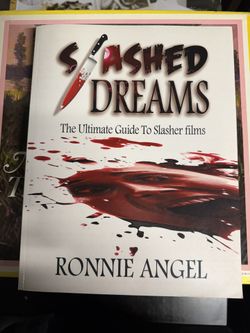 Slashed Dreams Book Signed By Author 