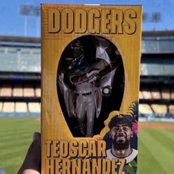 Teoscar Hernandez Dodger Baseball Bobblehead SGA 7/22/25
