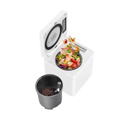 3L Electric Composter, Smart Compost Bin for Kitchen, 3 Modes/Intelligent LED Display/Auto-Cleaning