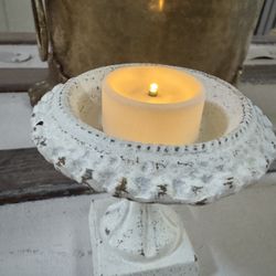 Cast Iron Candle Holders 