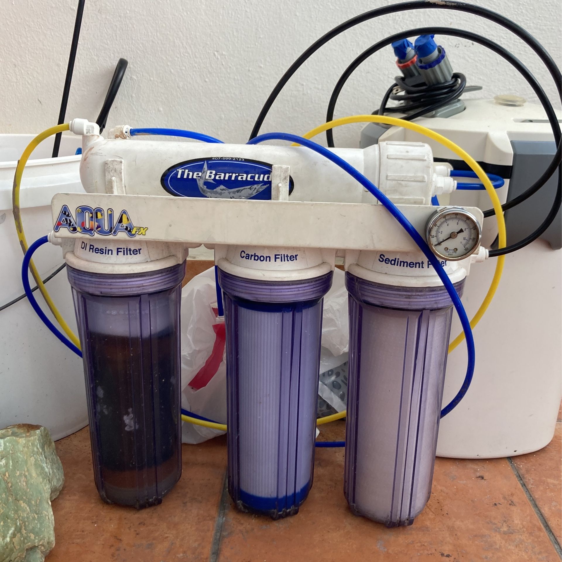 RO Water aquarium Filter System New Media