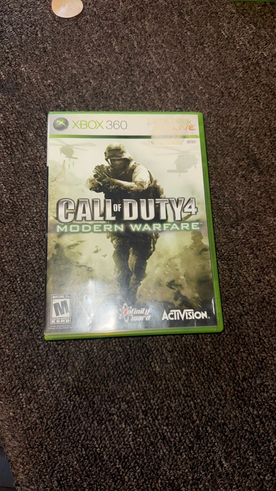 Call Of Duty 4 Modern Warfare Xbox 360
