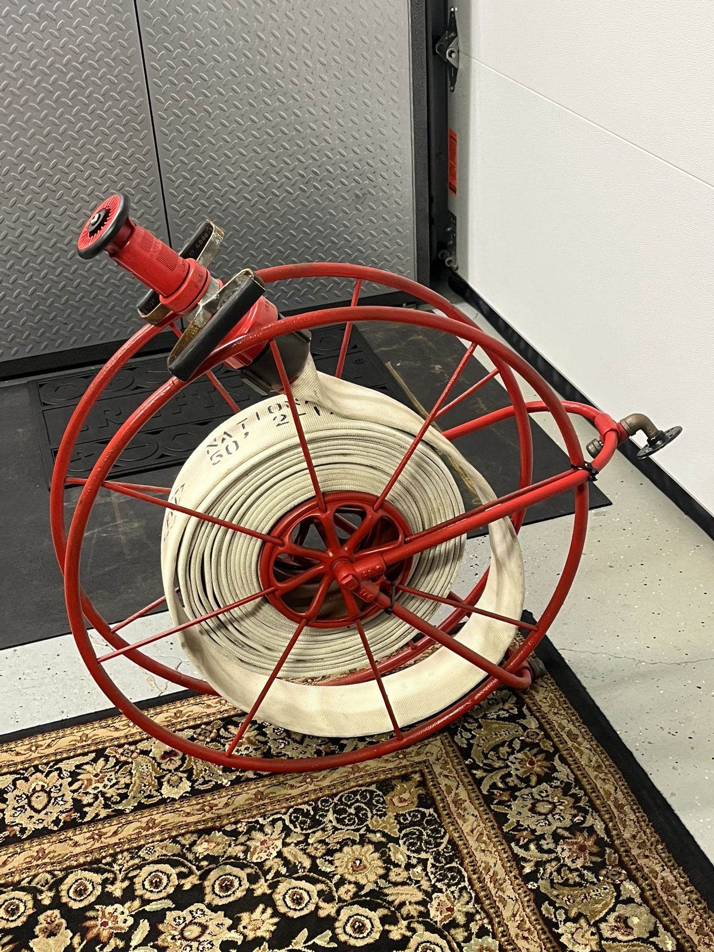 Fire Hose And Reel