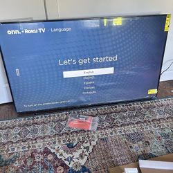 BRAND NEW 4K 65 INCH ONN TV 