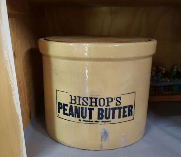 Vintage Bishop's Extra Large Crock