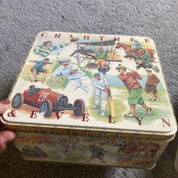 2 Crabtree And Evelyn  Large Vintage Tins