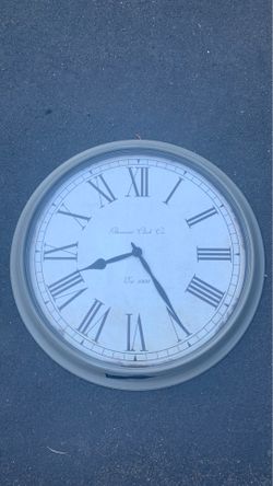 Home goods wooden decorative clock