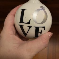 Love Engagement/marriage Ornament