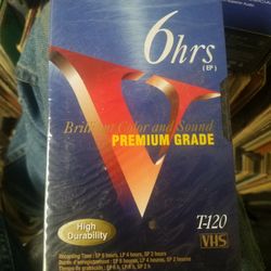 6 Hour Sony VHS BRA ND NEW 13 Of Them