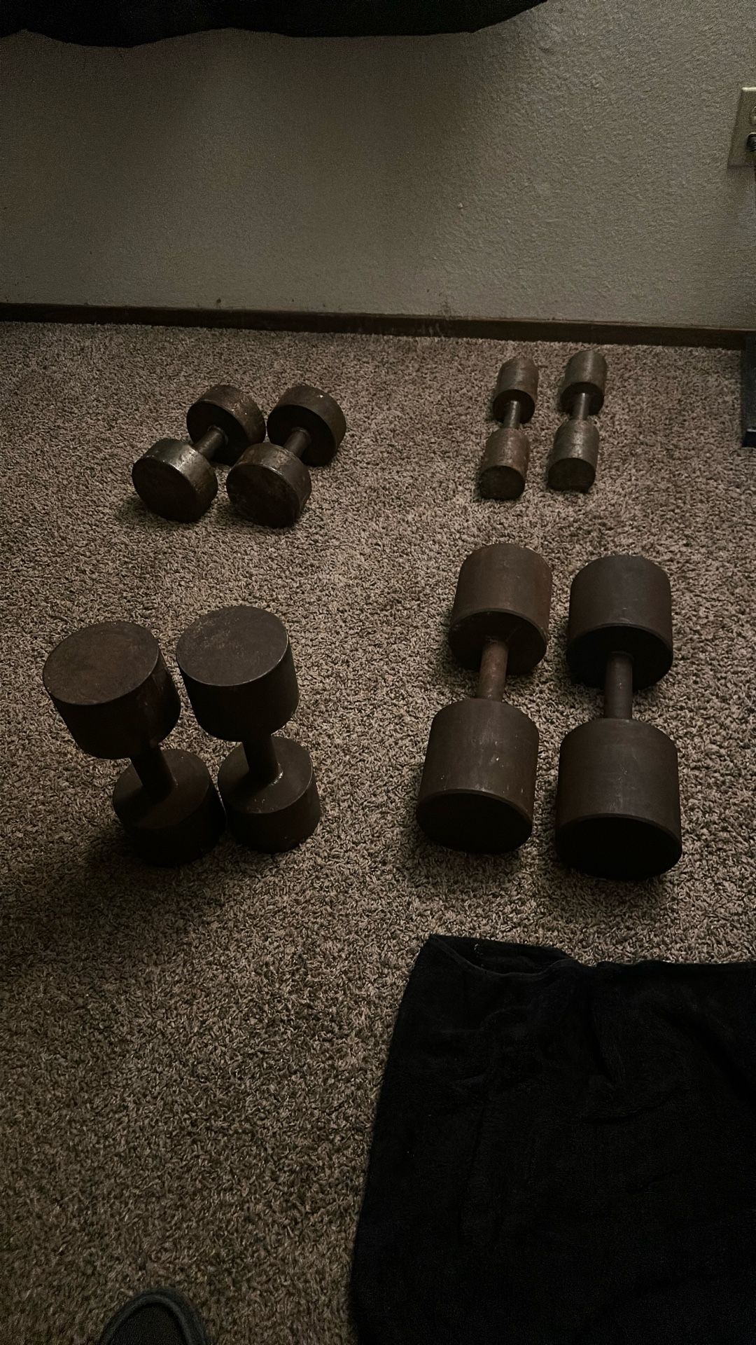 Homemade Dumbbells 