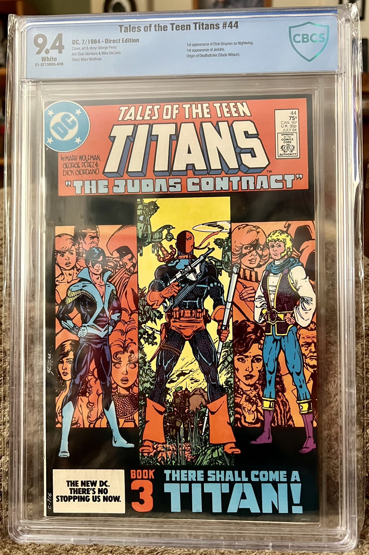 30+ Issue New Teen Titans Comics Including TALES OF THE TEEN TITANS #44 CBCS 9.4 1st NIGHTWING & Origin of Deathstroke