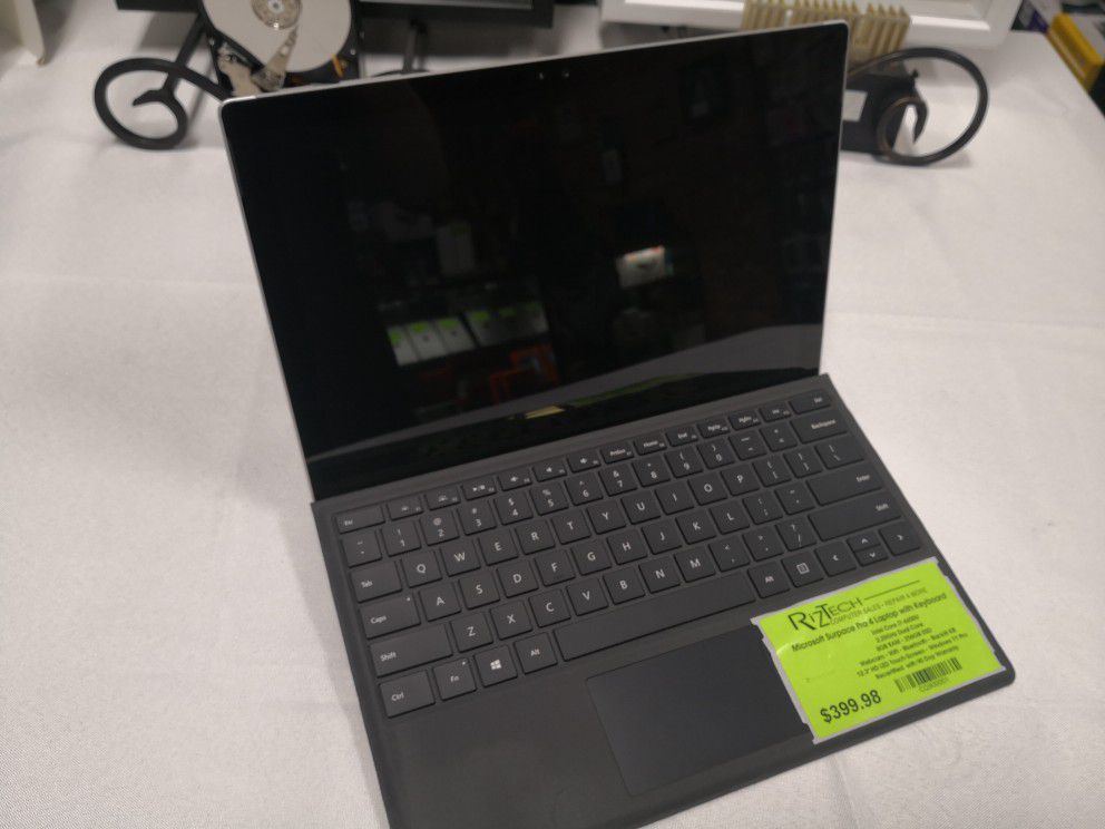 Microsoft Surface Pro 4 with Keyboard i7 @2.2GHz 8GB 256GB SSD W11 Pro